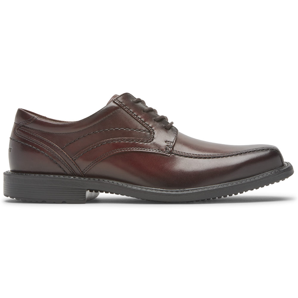 Rockport Oxfords Herre Mørke Brune - Style Leader 2 Bike Toe - QFBO50486